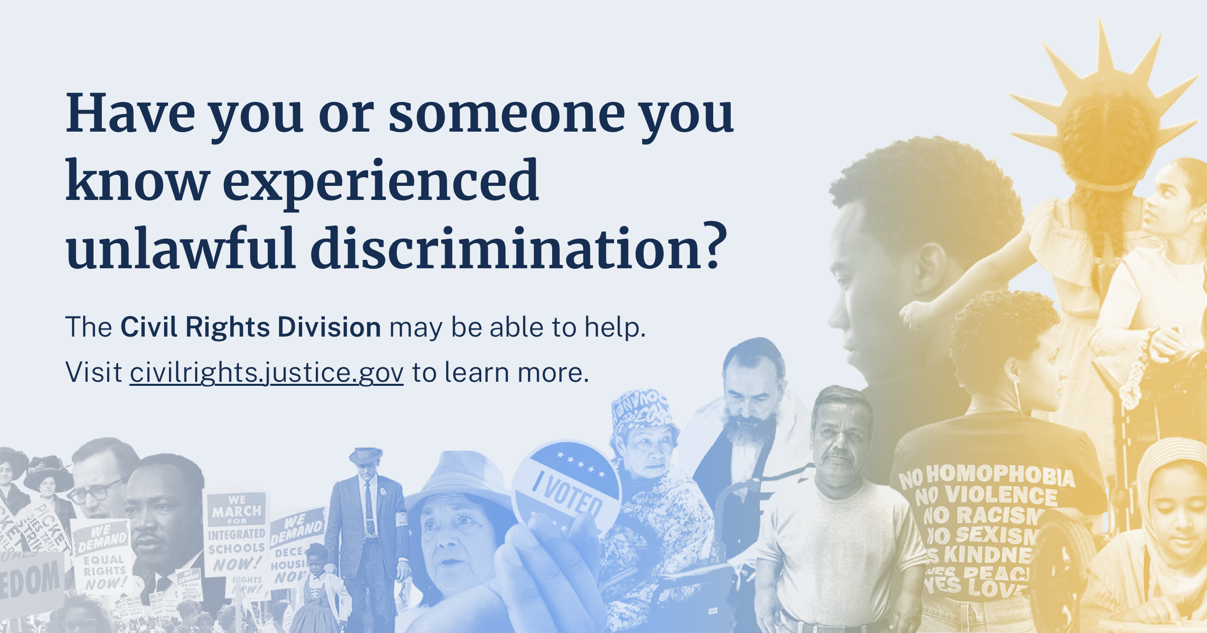 Contact the Civil Rights Division | Department of Justice